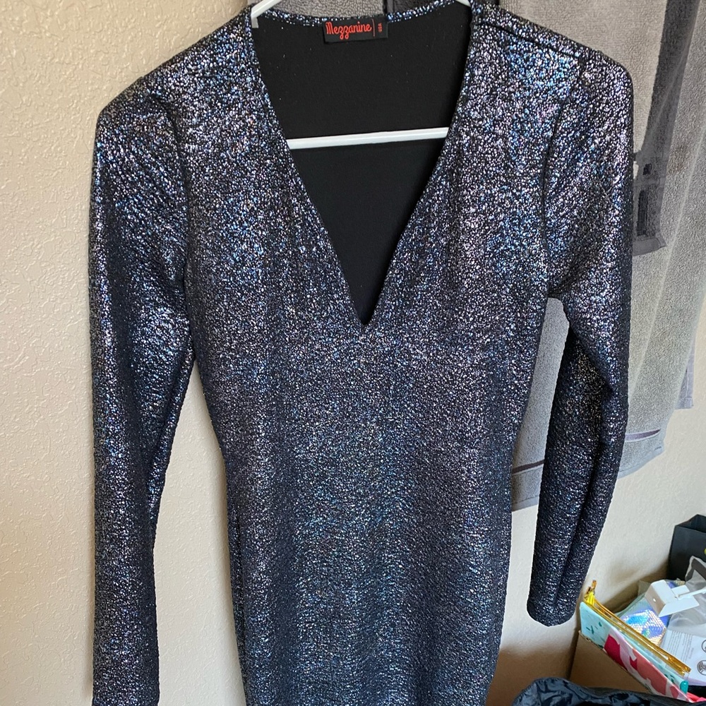 Mini sparkly dress